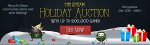 Steam Holiday Auction