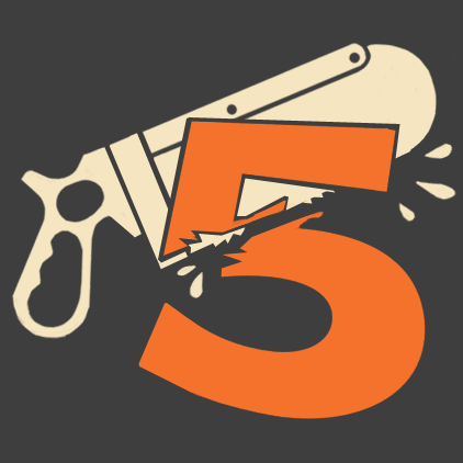 Hit enemies with your bonesaw 5 times in a row without dying or missing.